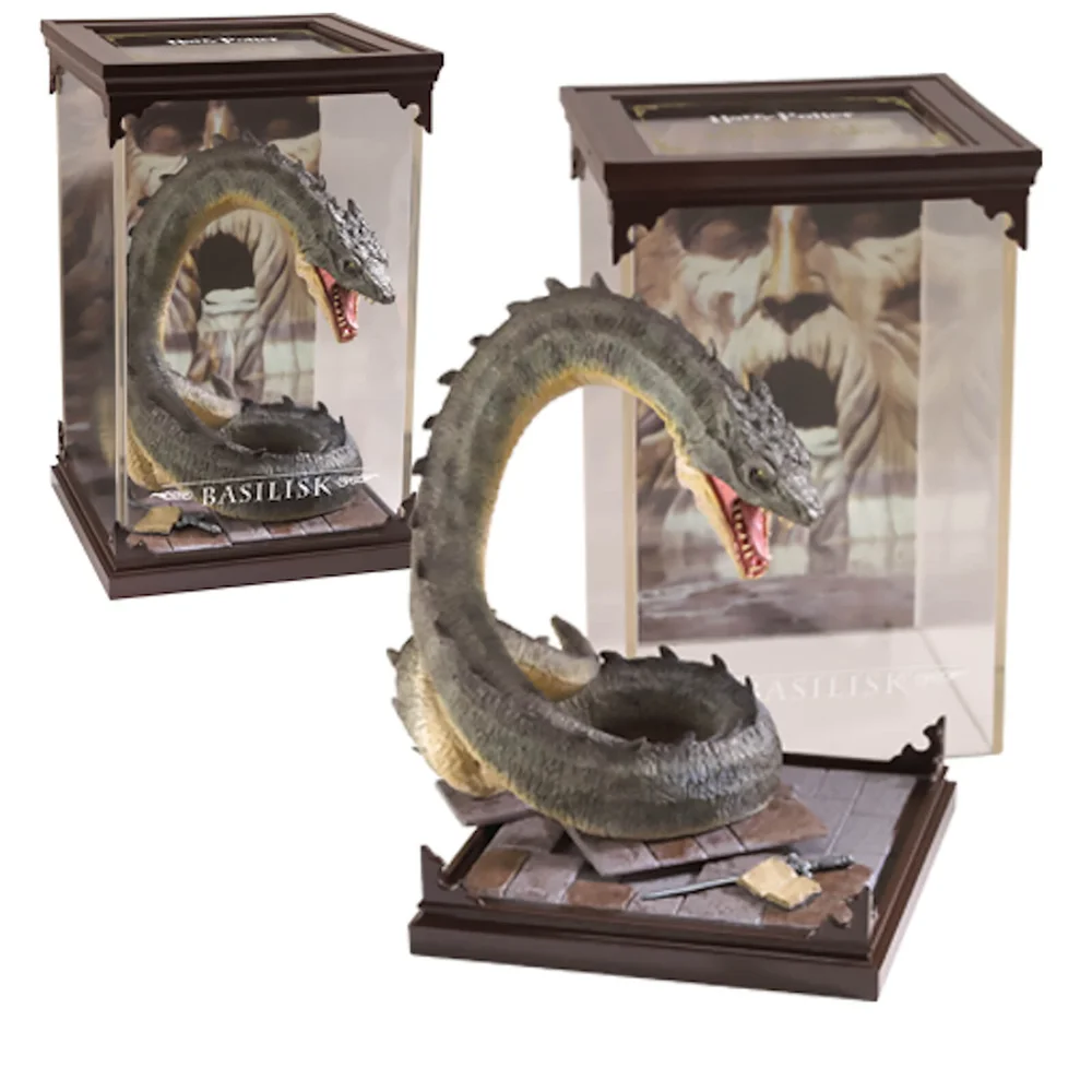 Harry Potter Magical Creatures Basilisk-Skulptur Bild 1