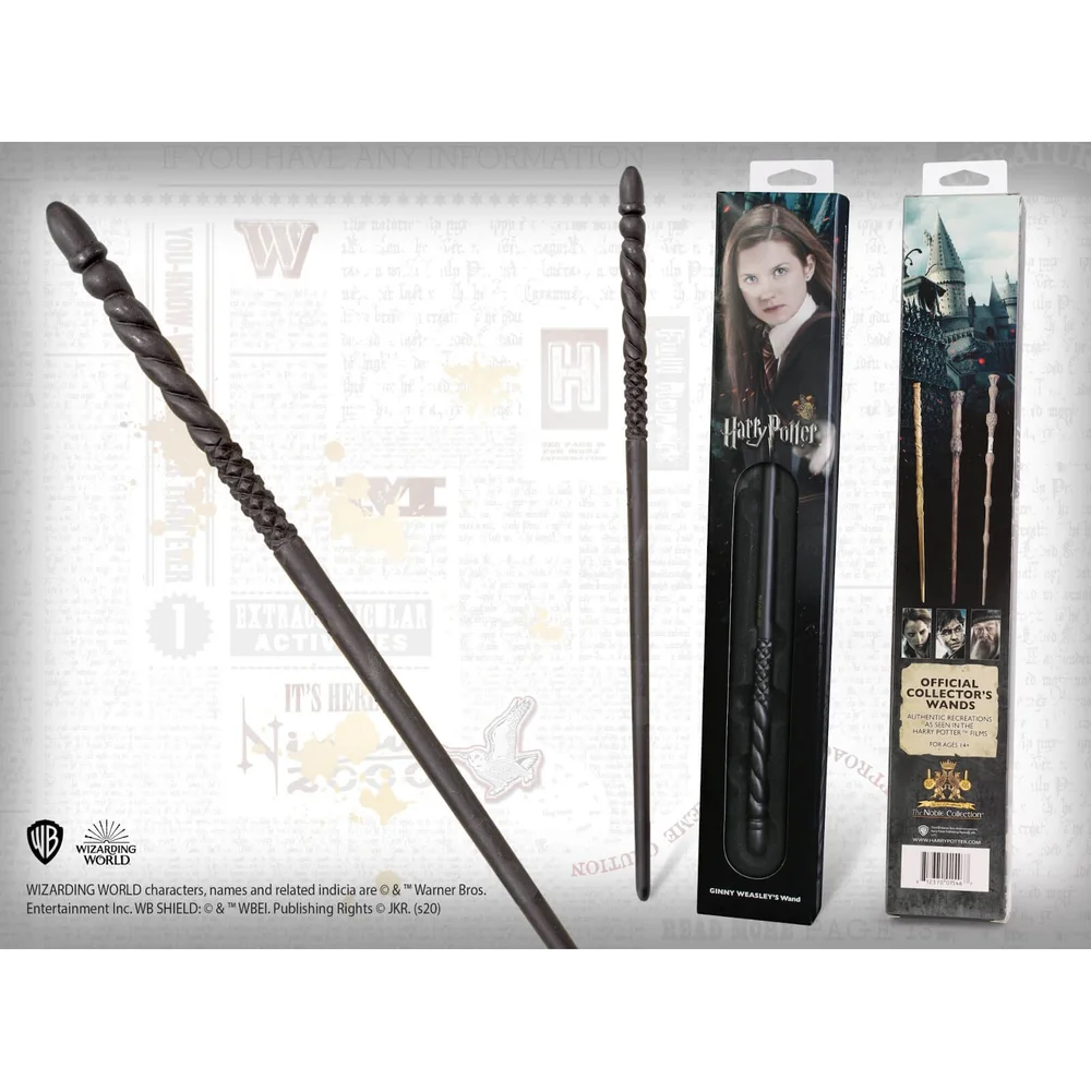 Harry Potter Ginny Weasleys Zauberstab mit Fensterbox Bild 1