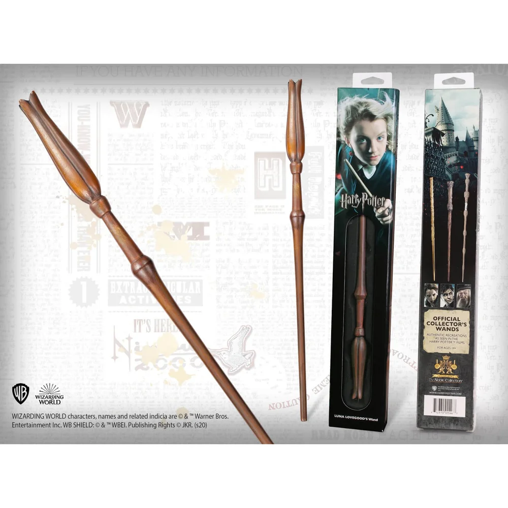 Harry Potter Luna Lovegood's Wand with Window Box Bild 1