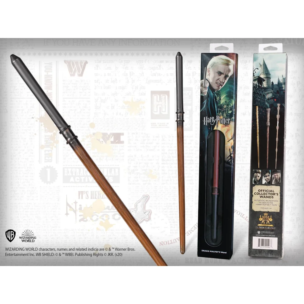 Harry Potter Draco Malfoy's Wand with Window Box Bild 1