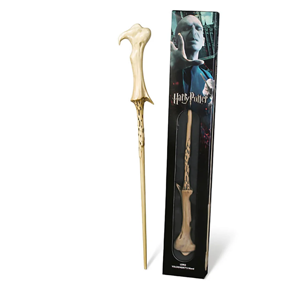 Harry Potter Zauberstab von Lord Voldemort in einer Box mit Sichtfenster Bild 1