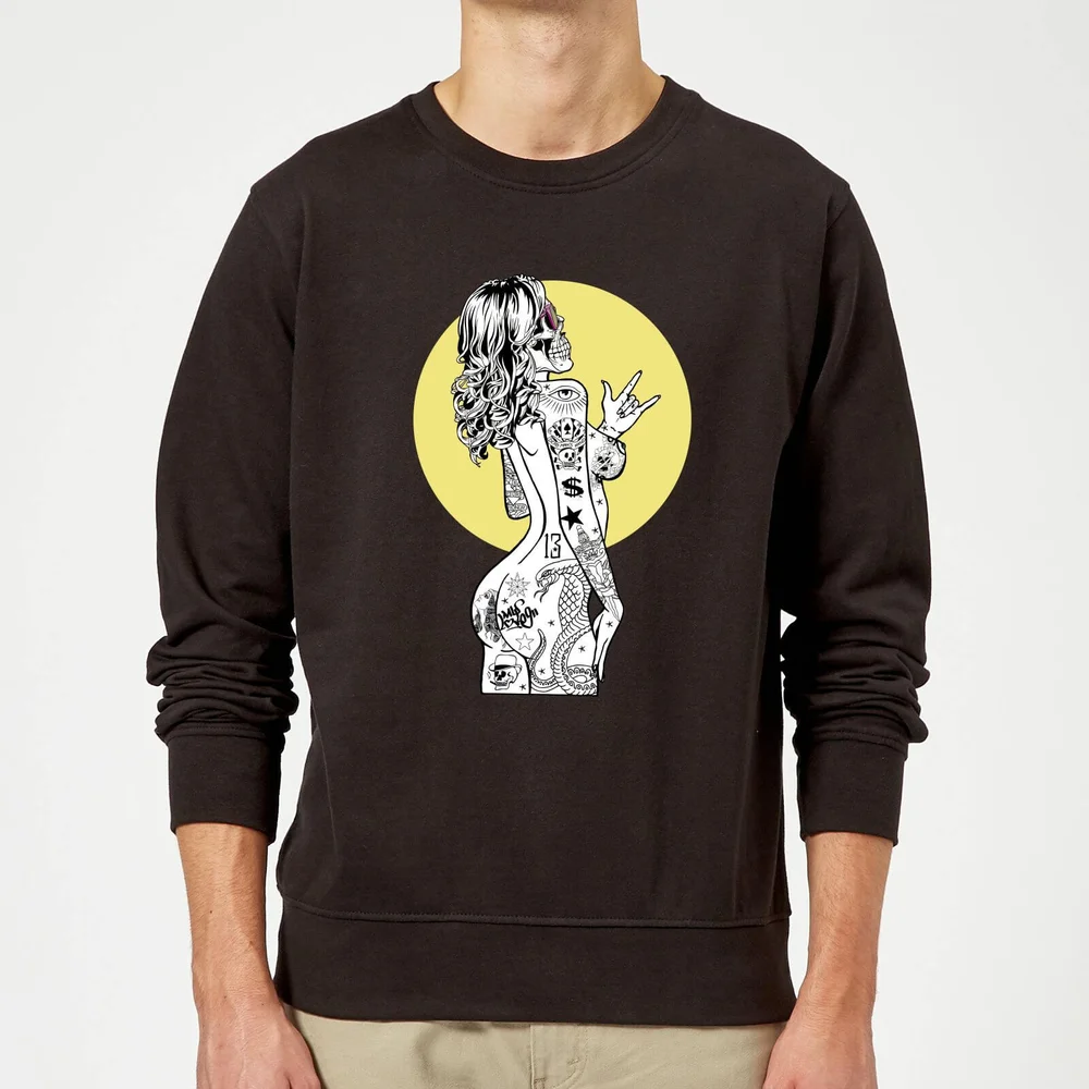 Rum Knuckles Lady Rad Pullover - Schwarz - S Bild 1