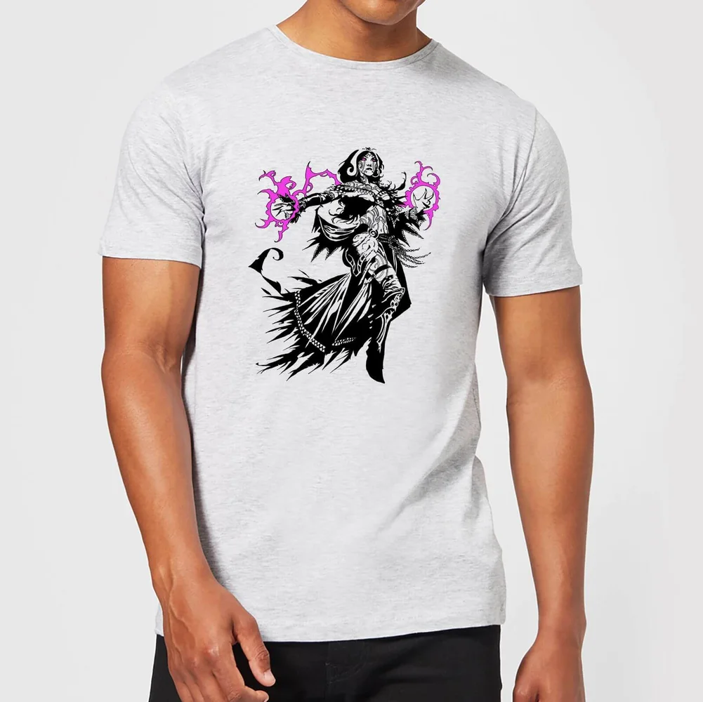 Magic The Gathering Liliana Character Art T-Shirt - Grau - S Bild 1
