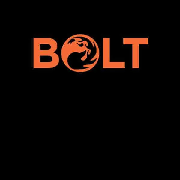 Magic The Gathering Bolt T-Shirt - Schwarz