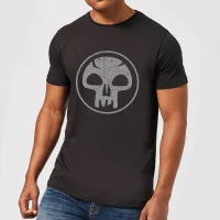 Magic The Gathering Mana Schwarz T-Shirt - Schwarz