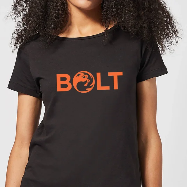 Magic The Gathering Bolt Damen T-Shirt - Schwarz