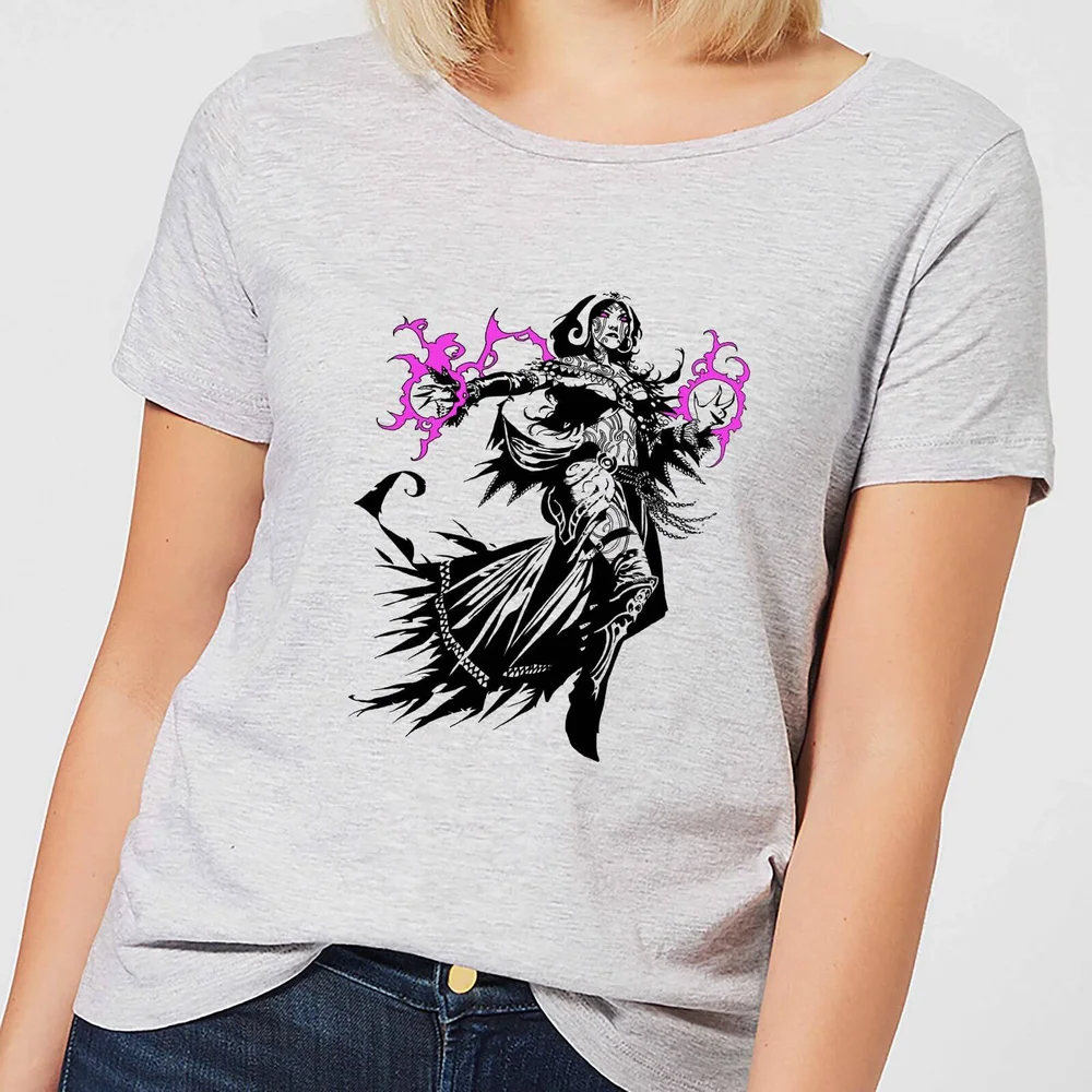 Magic The Gathering Liliana Character Art Damen T-Shirt - Grau - S Bild 1