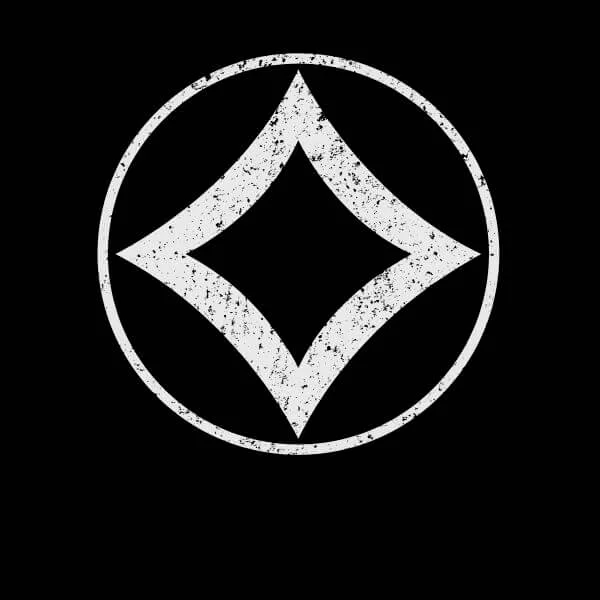 Magic The Gathering Mana Colourless Damen T-Shirt - Schwarz
