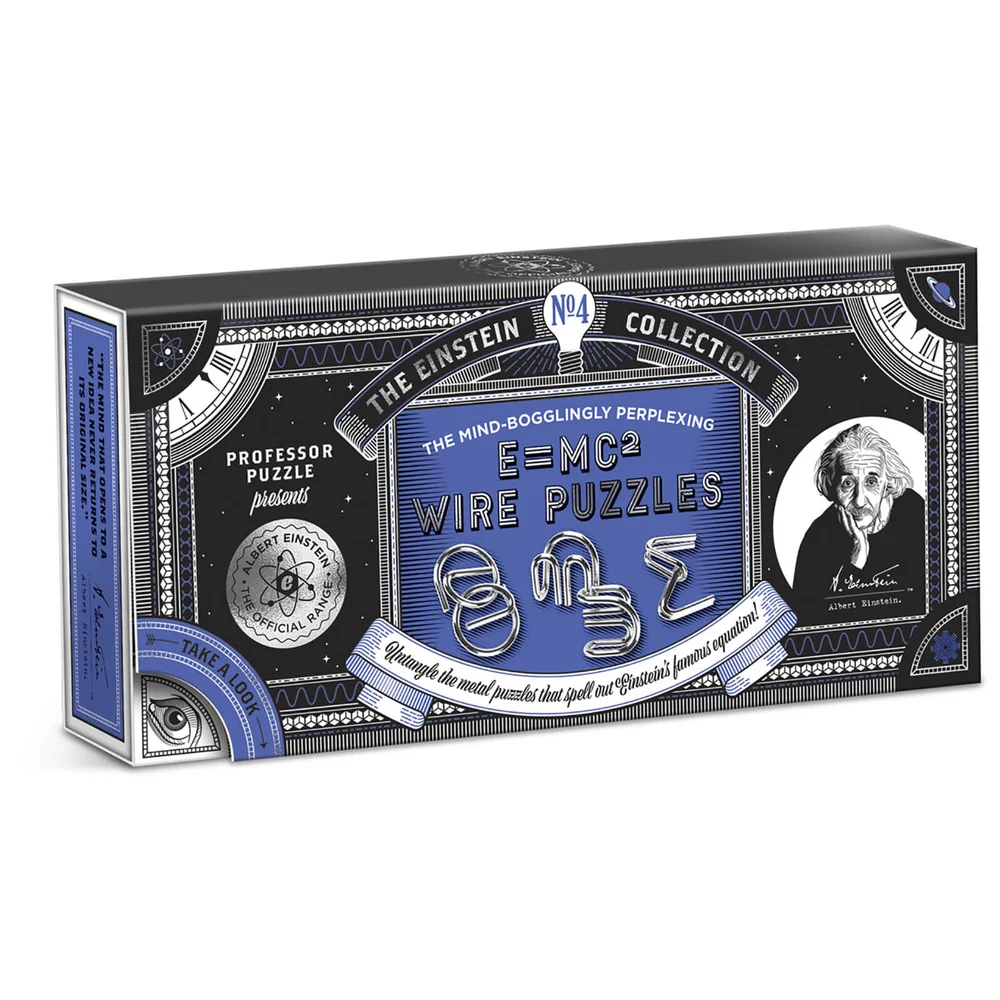 Einstein E=MC2 Metal Puzzles Bild 1