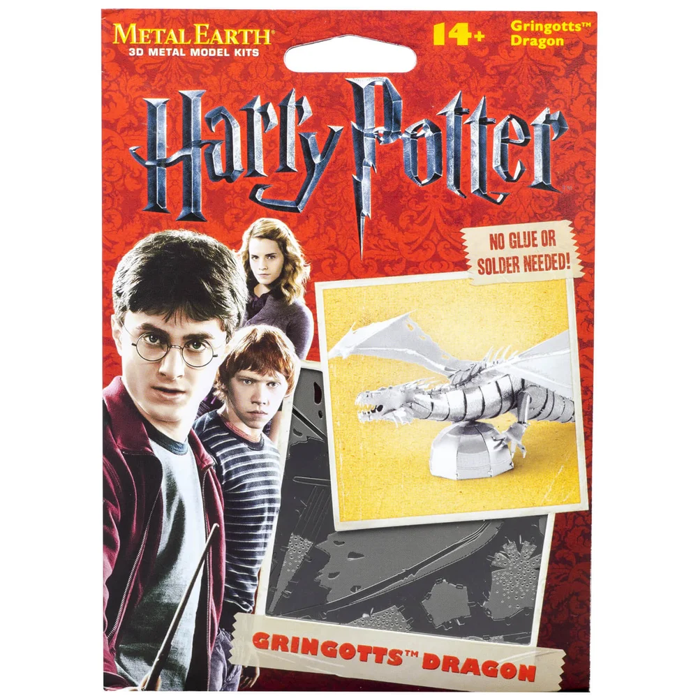 Harry Potter Gringotts Drachenbausatz Bild 1