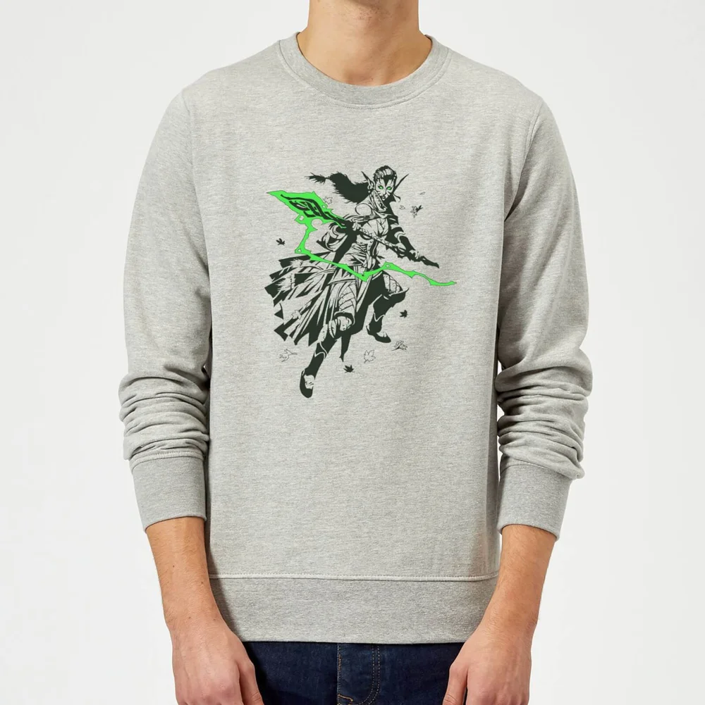 Magic The Gathering Nissa Character Art Pullover - Grau - S Bild 1