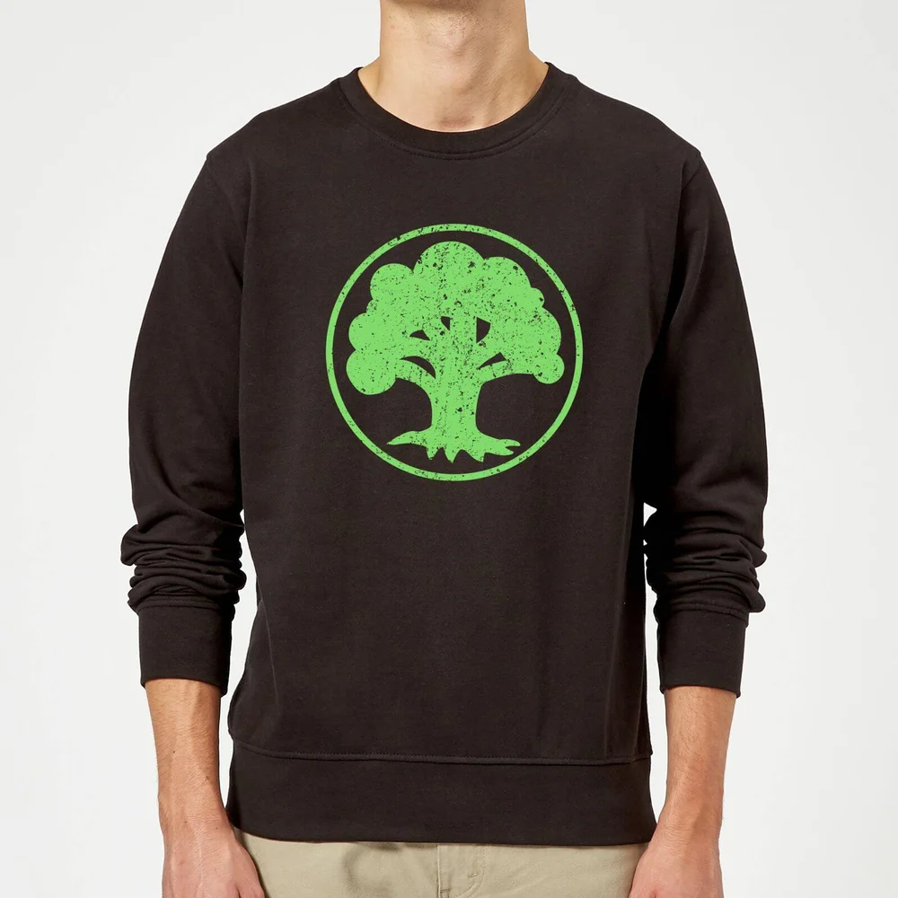 Magic The Gathering Mana Grün Pullover - Schwarz - S Bild 1
