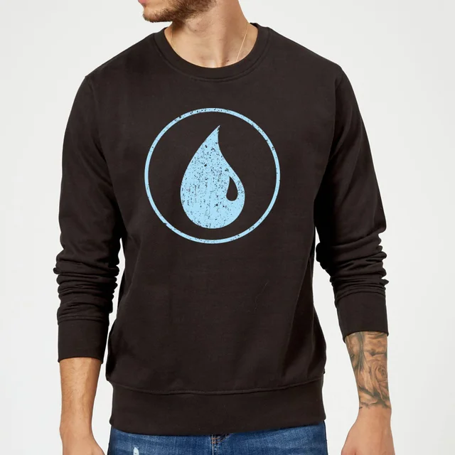Magic The Gathering Mana Blau Pullover - Schwarz