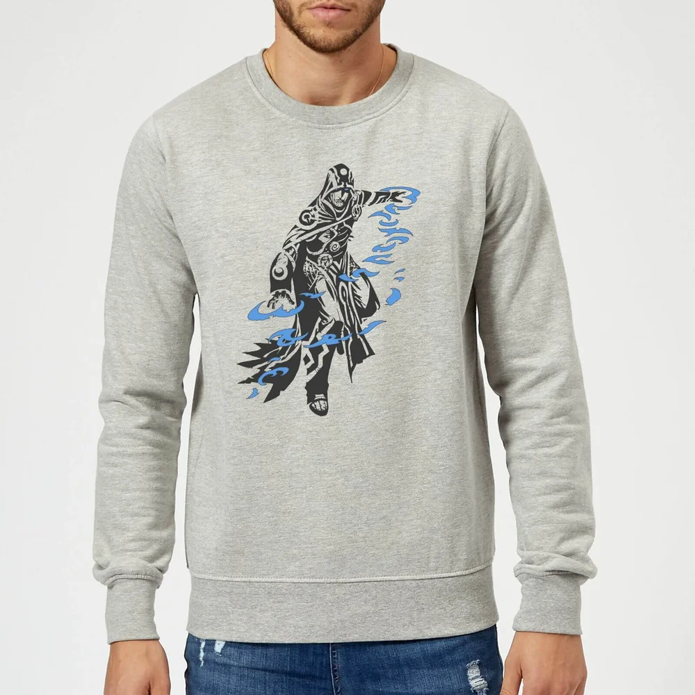 Magic The Gathering Jace Character Art Pullover - Grau - S Bild 1