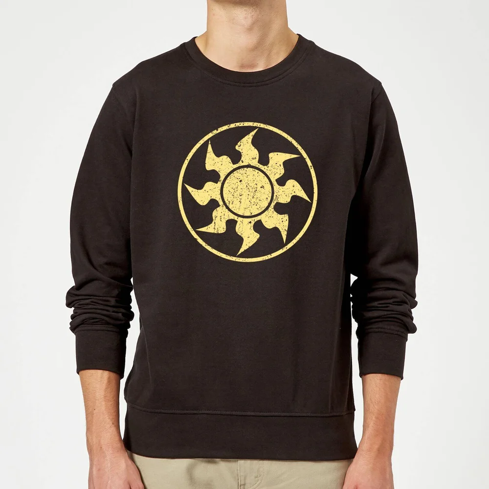 Magic The Gathering Mana Weiß Pullover - Schwarz - S Bild 1