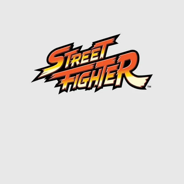 Street Fighter Logo Damen T-Shirt - Grau