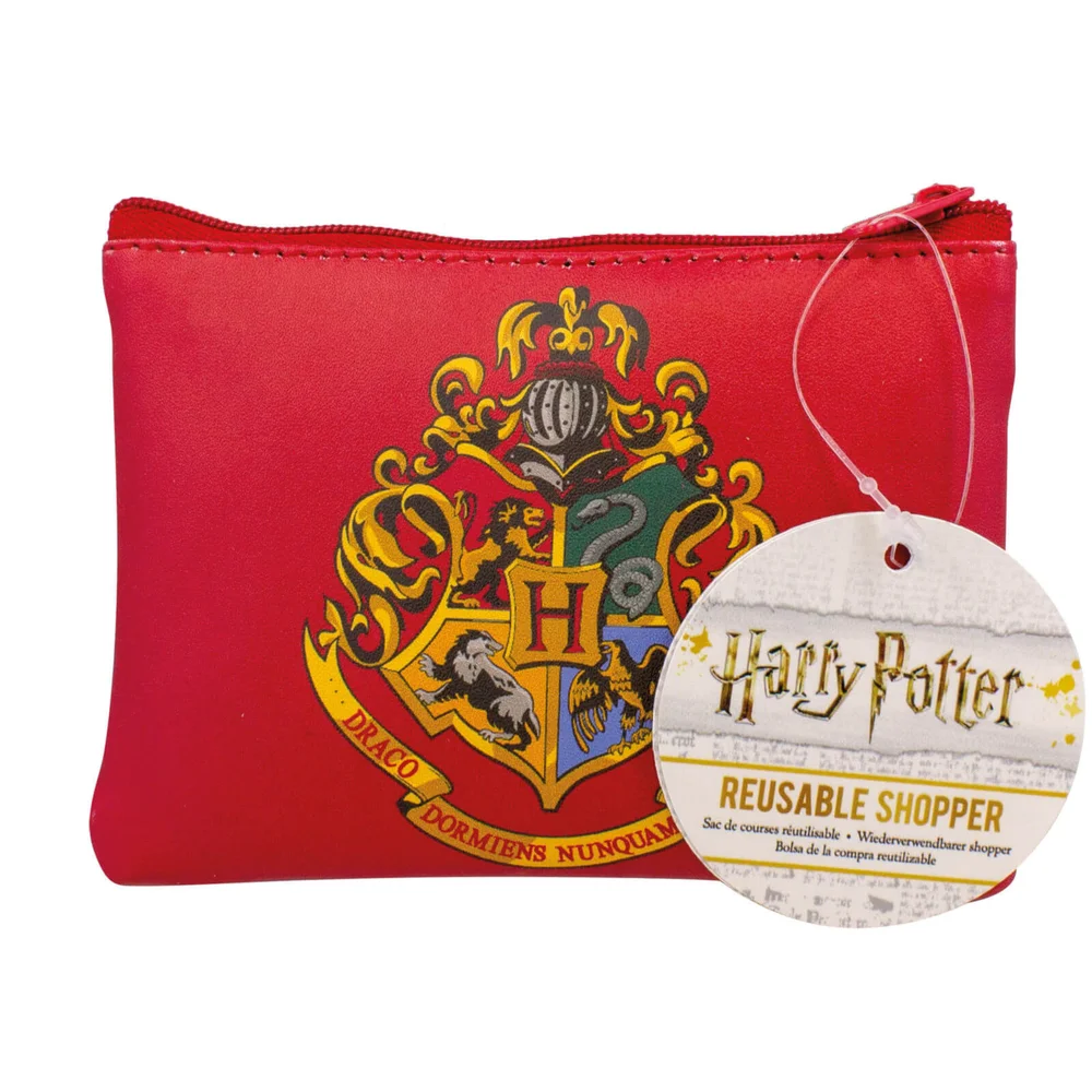 Harry Potter Wiederverwendbarer Shopper mit goldenem Schnatz Bild 1