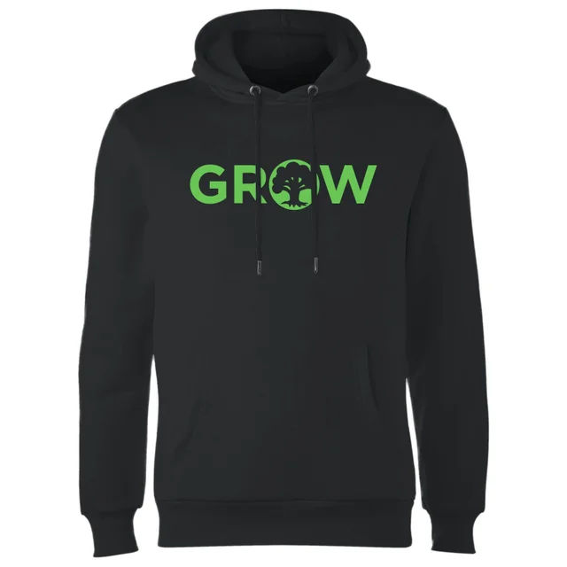 Grow Kapuzenpullover - Schwarz