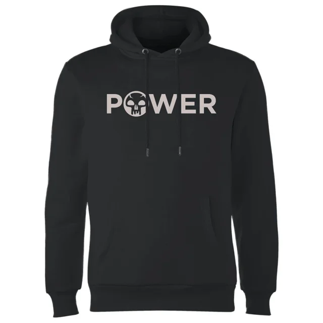Power Kapuzenpullover - Schwarz
