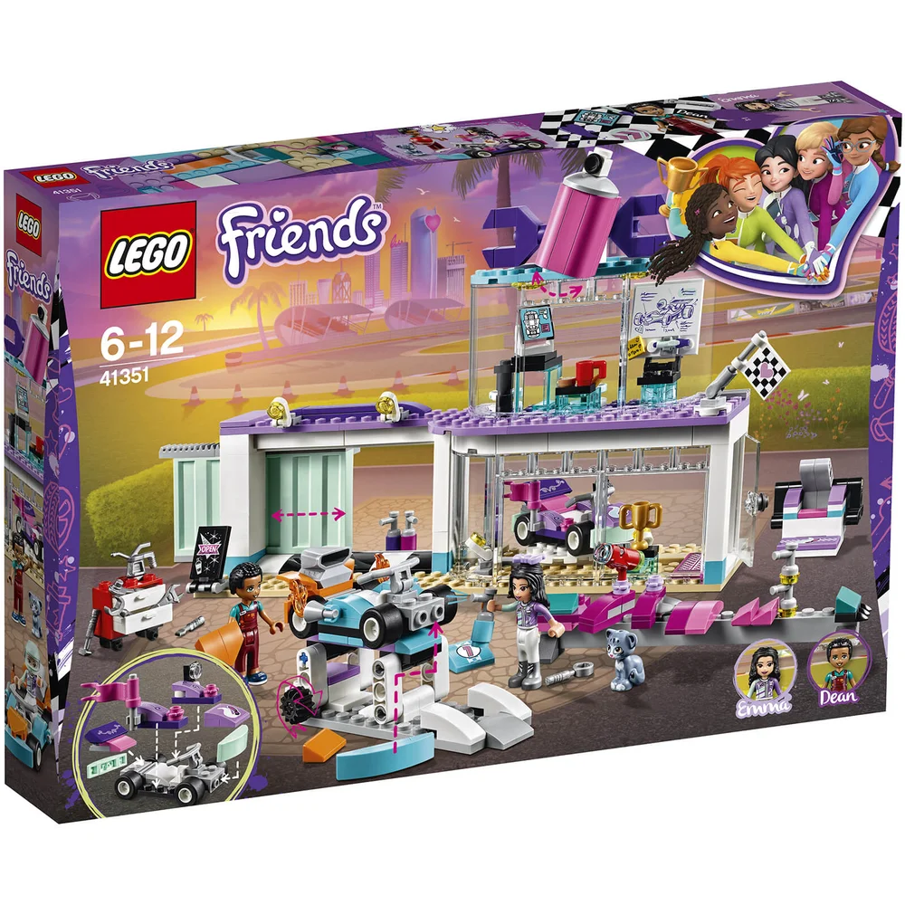 LEGO Friends: Tuning Werkstatt (41351) Bild 1