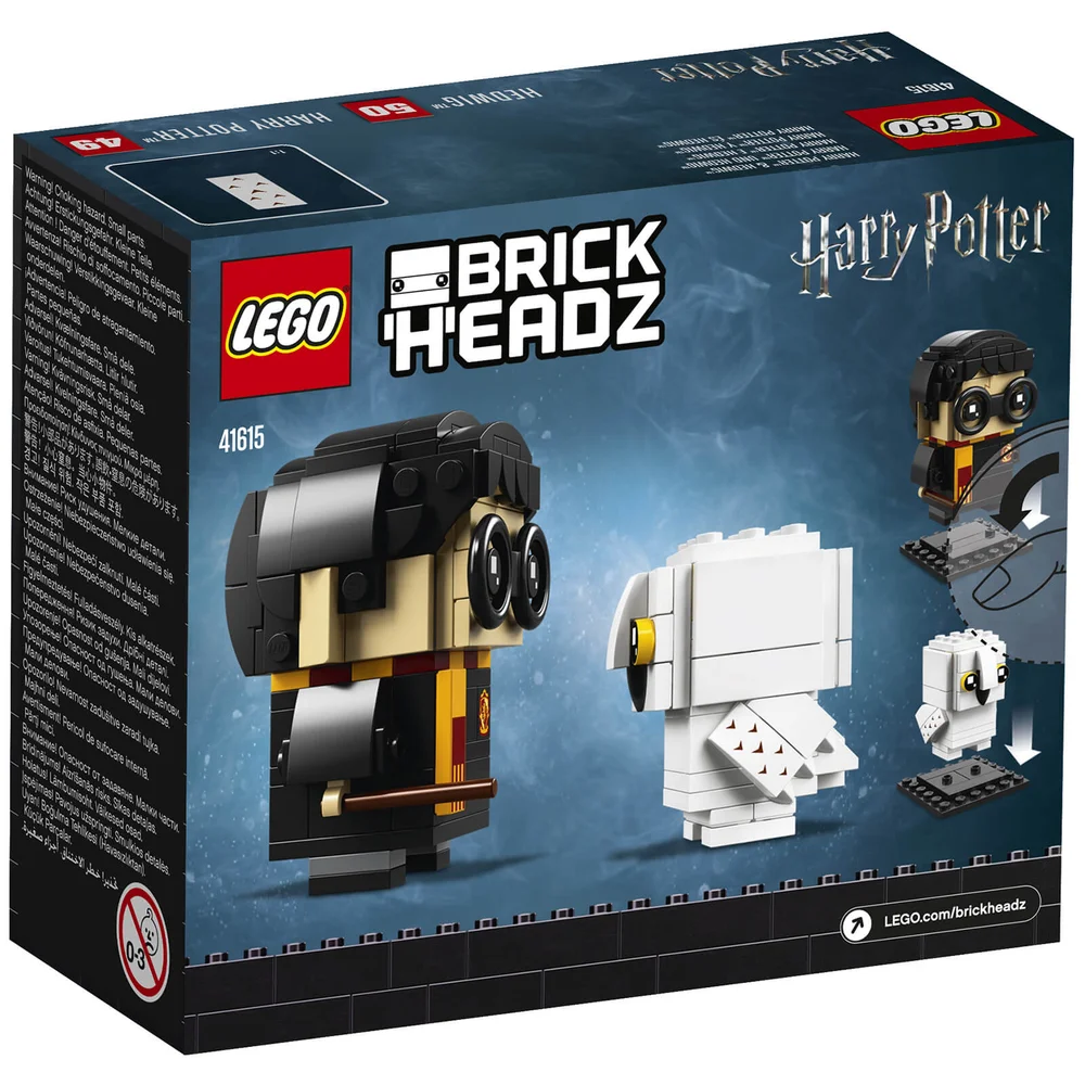 LEGO Brickheadz Harry Potter: Harry Potter™ und Hedwig™ (41615) Bild 1