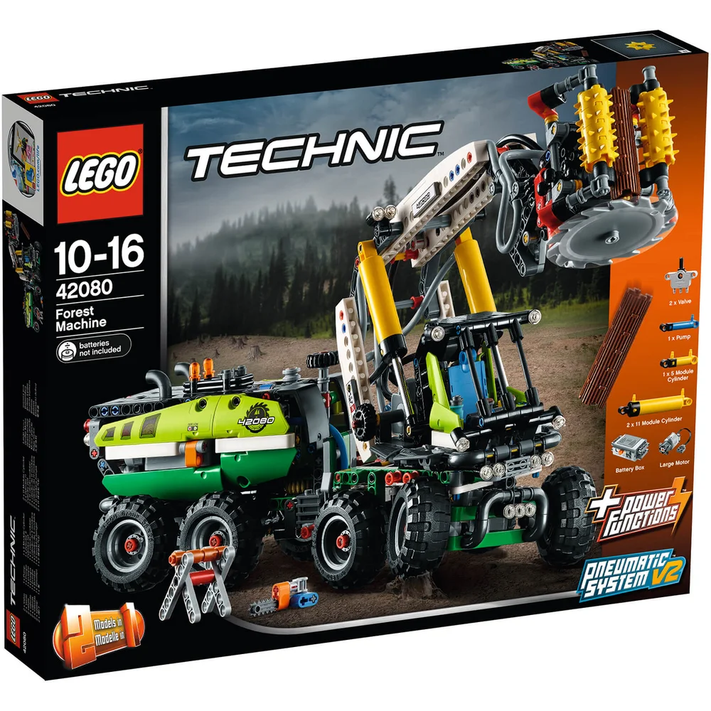 LEGO Technic with Power Functions: Harvester-Forstmaschine (42080) Bild 1