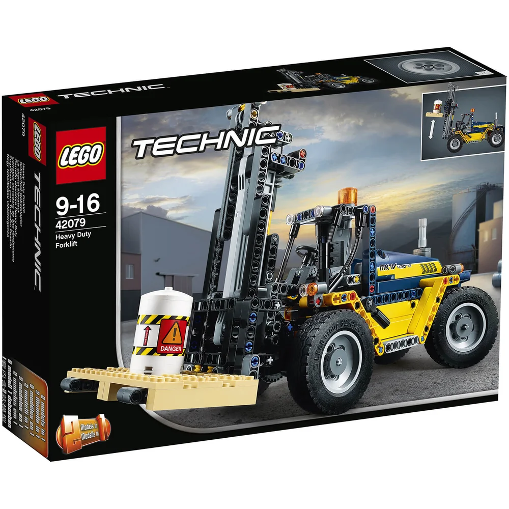 LEGO Technic: Schwerlast-Gabelstapler (42079) Bild 1