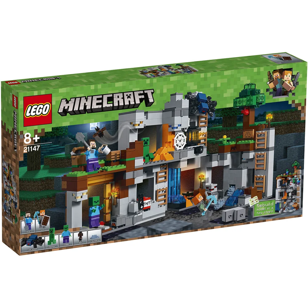 LEGO Minecraft: Abenteuer in den Felsen (21147) Bild 1