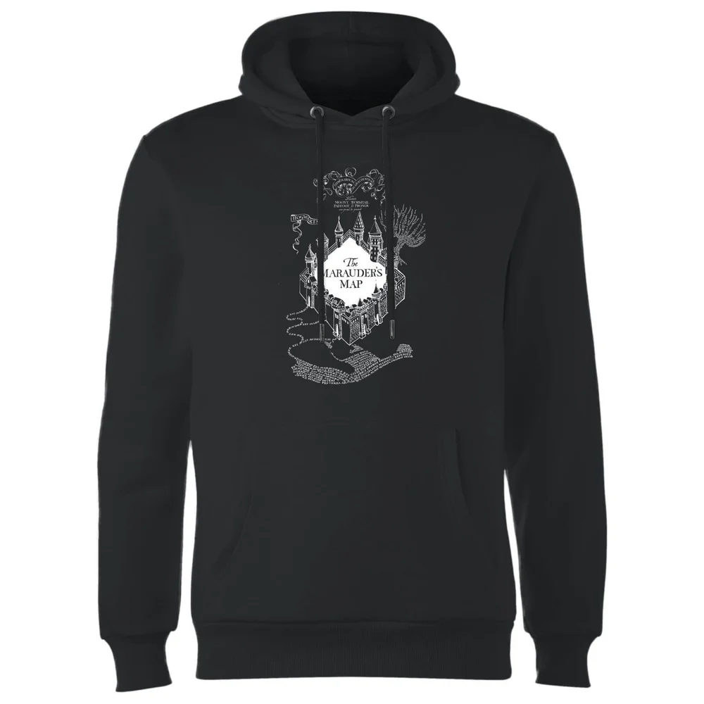 Harry Potter The Marauder's Map Hoodie - Black - S Bild 1