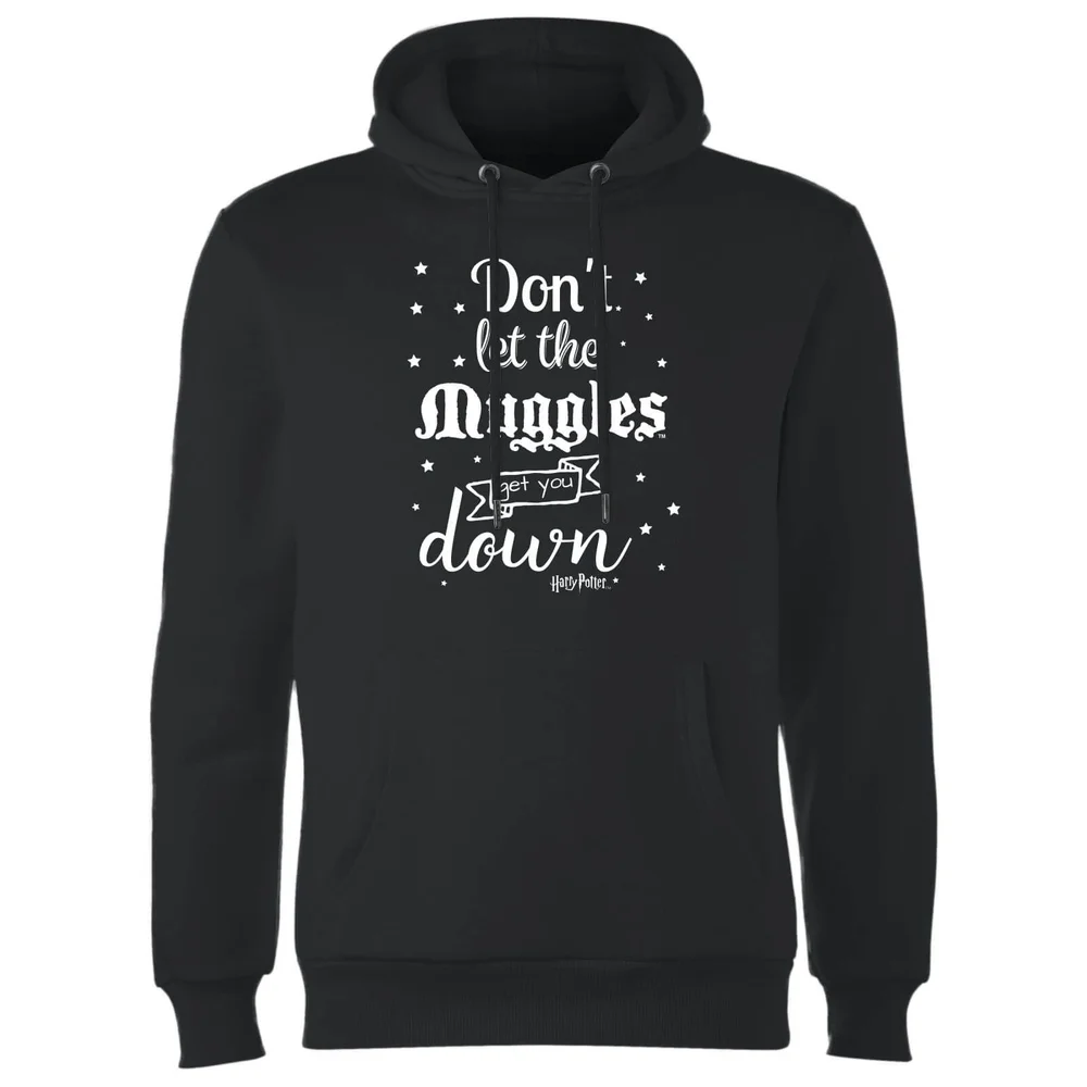 Harry Potter Don't Let The Muggles Get You Down Hoodie - Black - S Bild 1