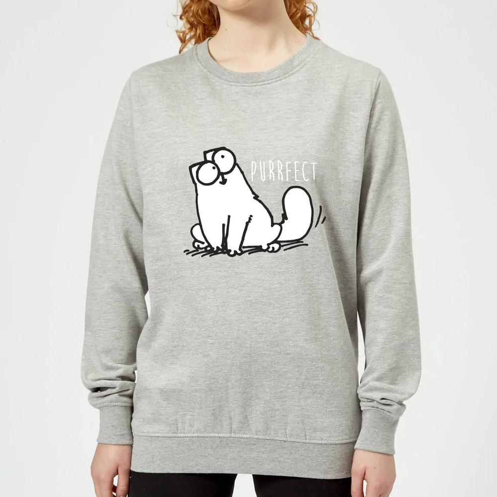 Simon's Cat Purrfect Women's Sweatshirt - Grey - 3XL Bild 1