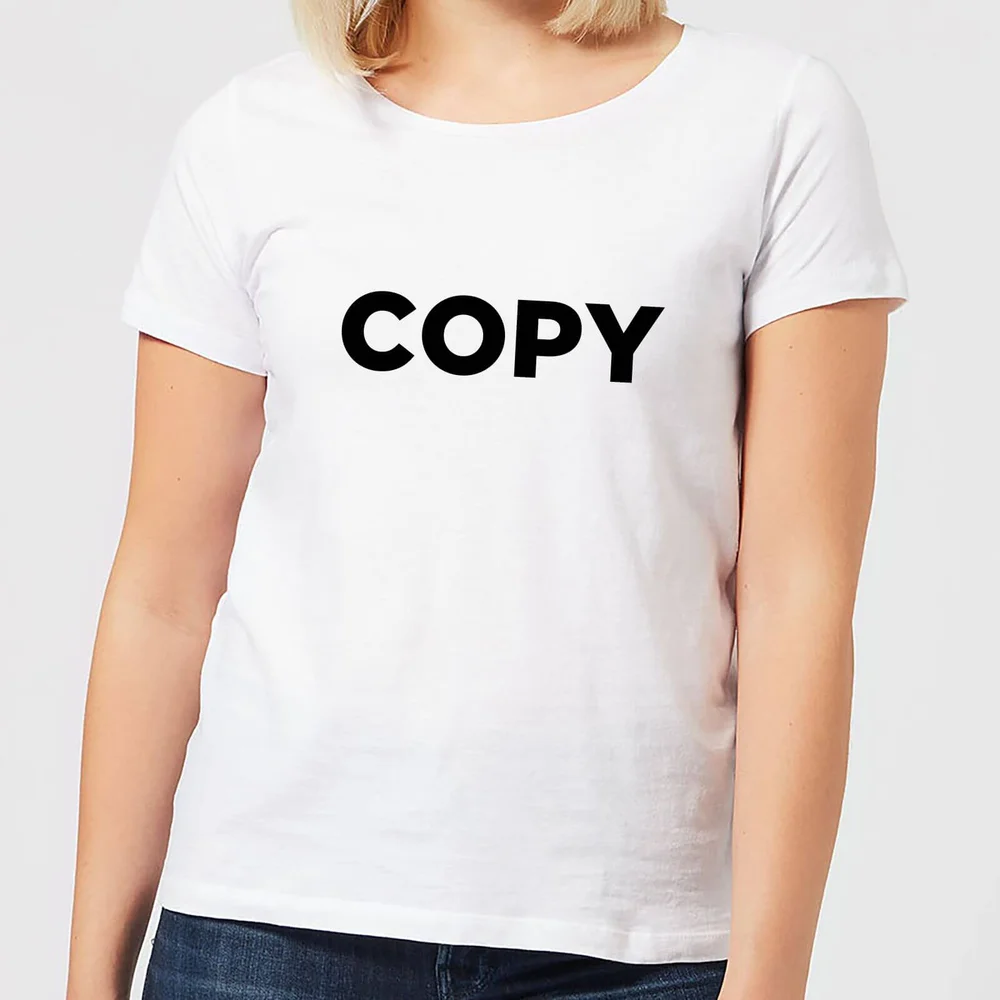Copy Women's T-Shirt - White - S - Weiß Bild 1