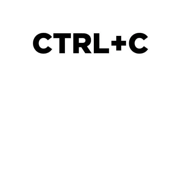 CTRL C Women's T-Shirt - White - S - Weiß Bild 1