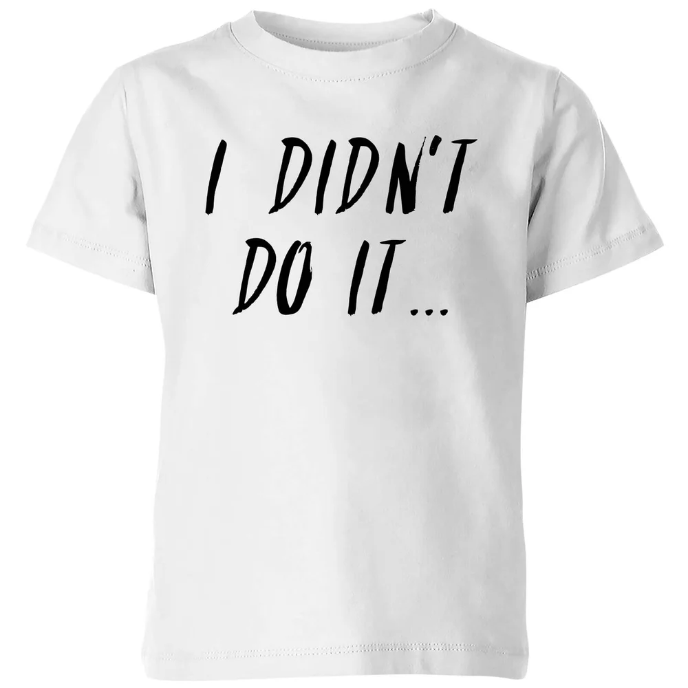 My Little Rascal I Didn't Do It Kids' T-Shirt - White - 3-4 Jahre - Weiß Bild 1