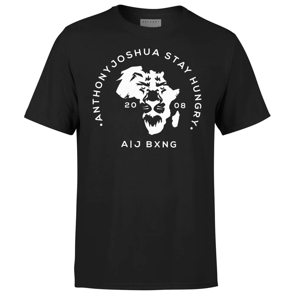 Anthony Joshua Stay Hungry Men's T-Shirt - Black - S - Schwarz Bild 1