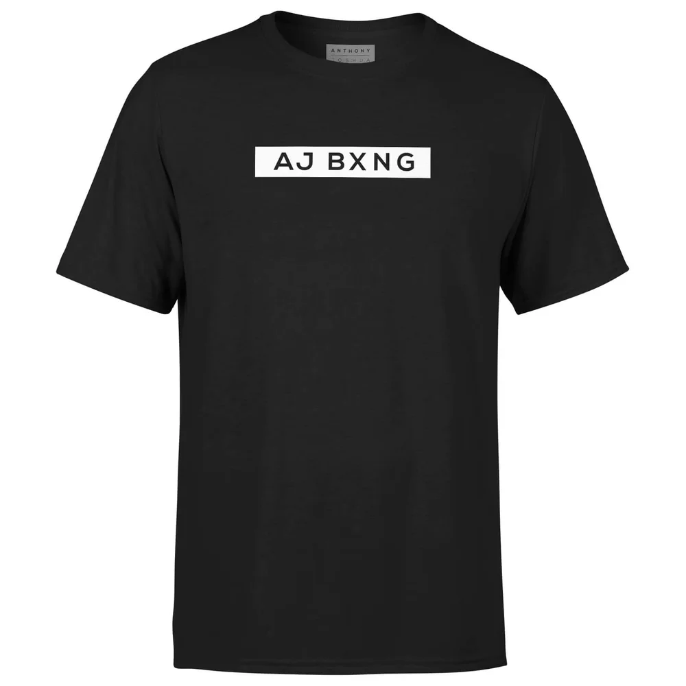 Anthony Joshua Classic Logo Men's T-Shirt - Black - S - Schwarz Bild 1