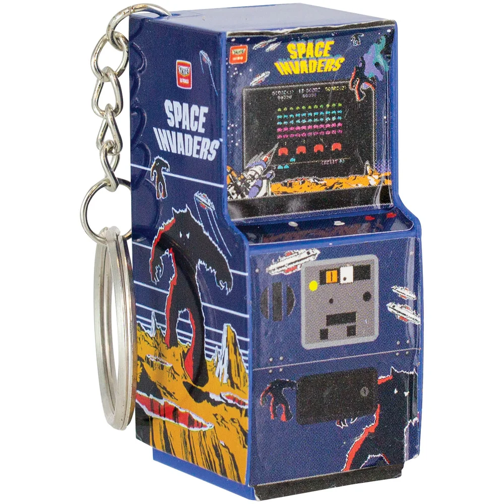 Space Invaders Arcade Keyring Bild 1
