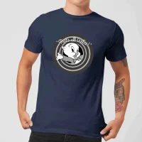 Looney Tunes That's All Folks Schweinchen Dick Herren T-Shirt - Blau