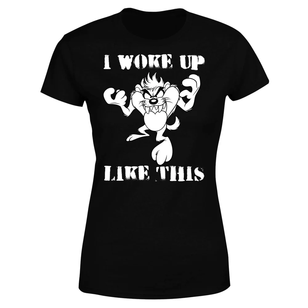 Looney Tunes I Woke Up Like This Damen T-Shirt - Schwarz - S Bild 1