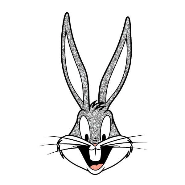 Looney Tunes Bugs Bunny Damen T-Shirt - Weiß