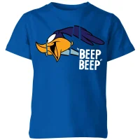 Looney Tunes Road Runner Beep Beep Kinder T-Shirt - Blau Royal
