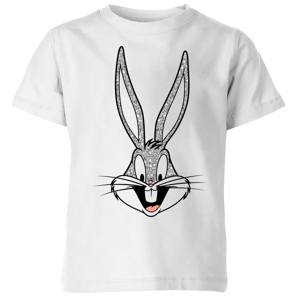 Looney Tunes Bugs Bunny Kinder T-Shirt - Weiß - 3-4 Jahre Bild 1