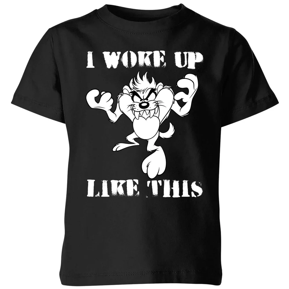 Looney Tunes I Woke Up Like This Kinder T-Shirt - Schwarz - 3-4 Jahre Bild 1