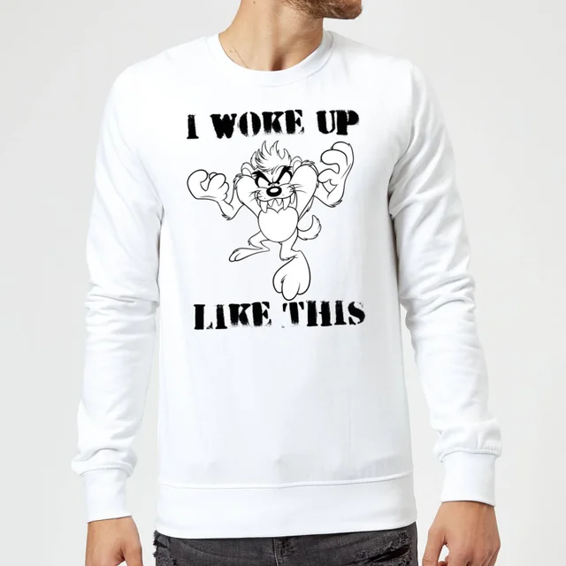 Looney Tunes I Woke Up Like This Pullover - Weiß
