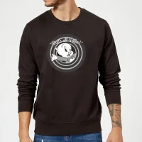 Looney Tunes That's All Folks Schweinchen Dick Pullover - Schwarz