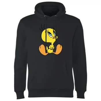 Looney Tunes Tweety Sitting Hoodie - Schwarz