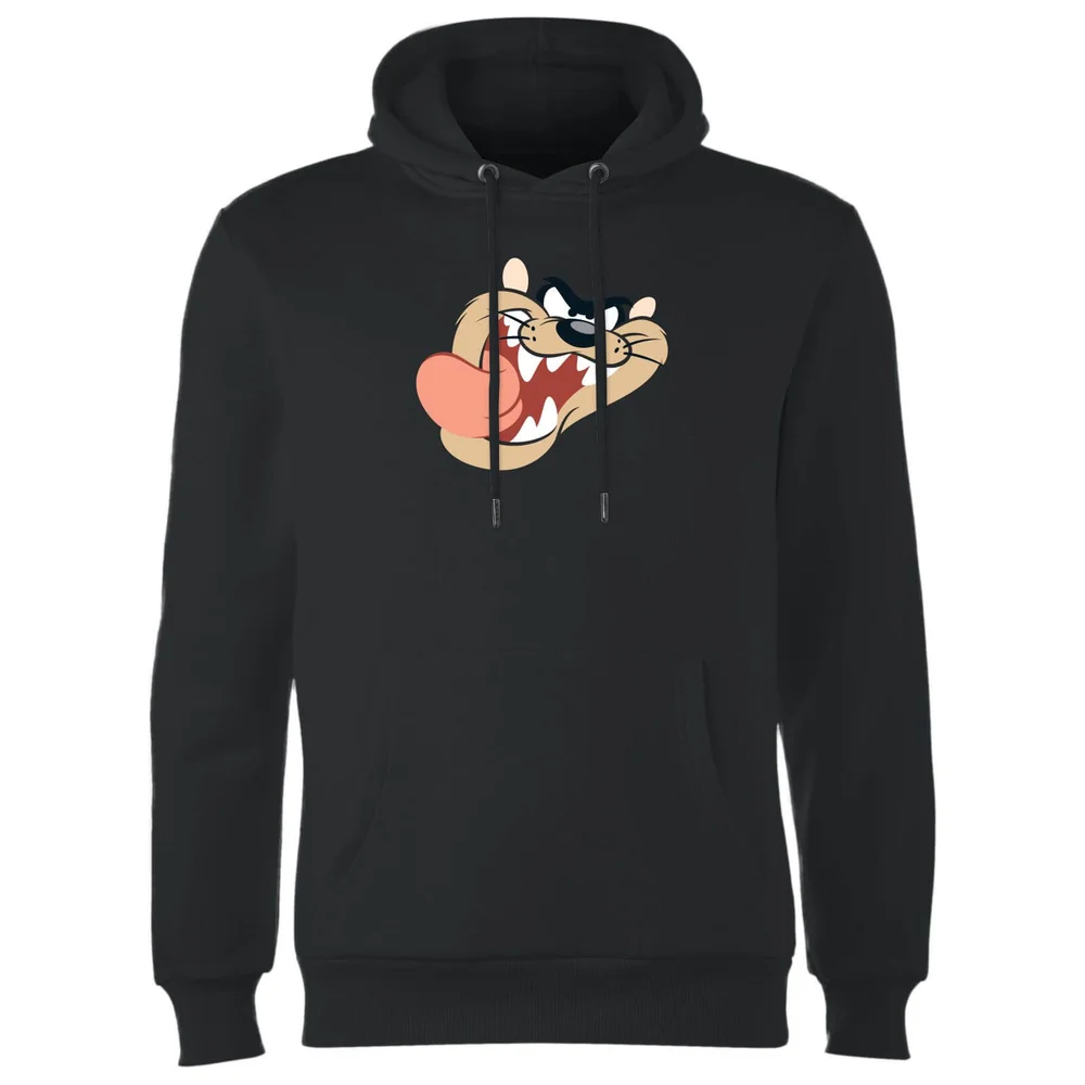 Looney Tunes Taz Gesicht Hoodie - Schwarz - S Bild 1