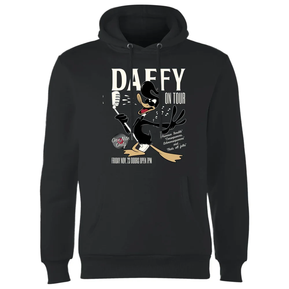 Looney Tunes Daffy Concert Hoodie - Schwarz - S Bild 1