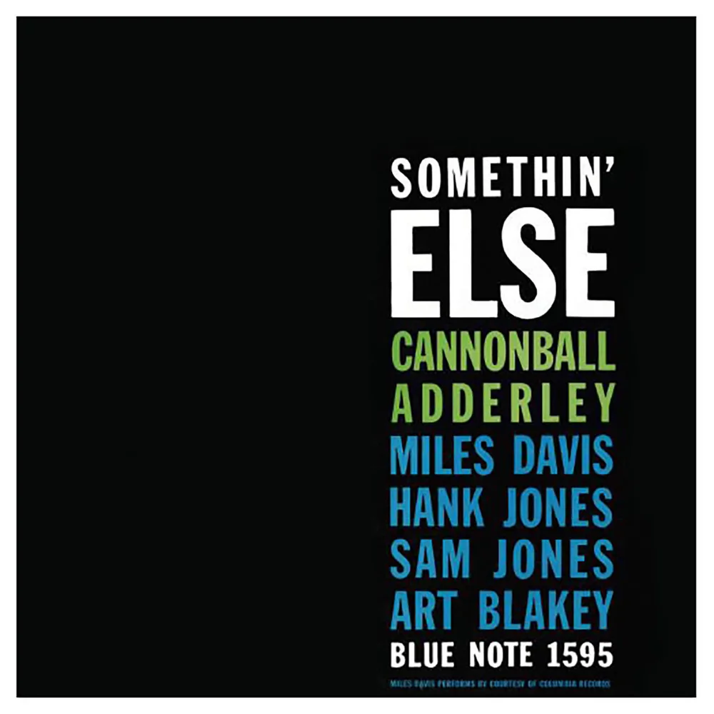 Cannonball Adderley - Somethin Else - Vinyl Bild 1