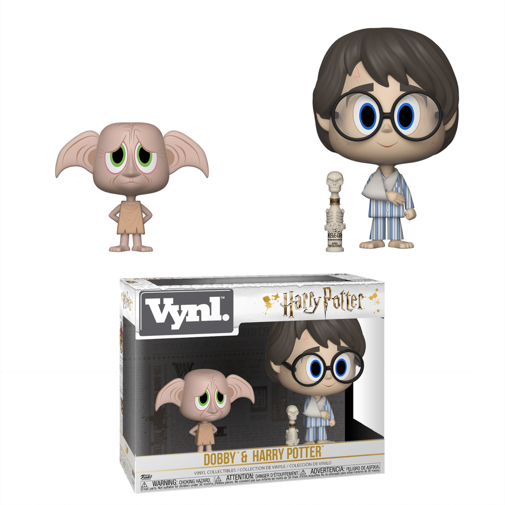 Dobby & Harry Potter Vynl. Bild 1